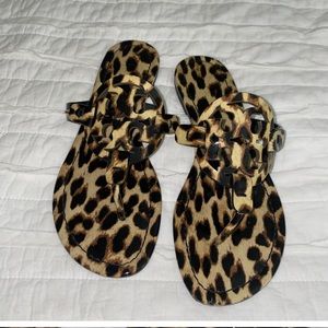 Tory Burch Cheetah Miller Sandals
